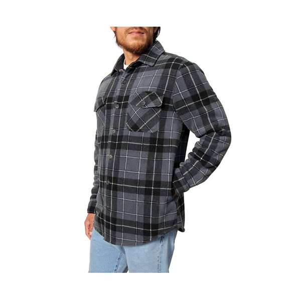 NWT Freedom Foundry Men's Fleece Lined Flannel Shirt Jacket Size 2XL $55 DD100 - Picture 2 of 3